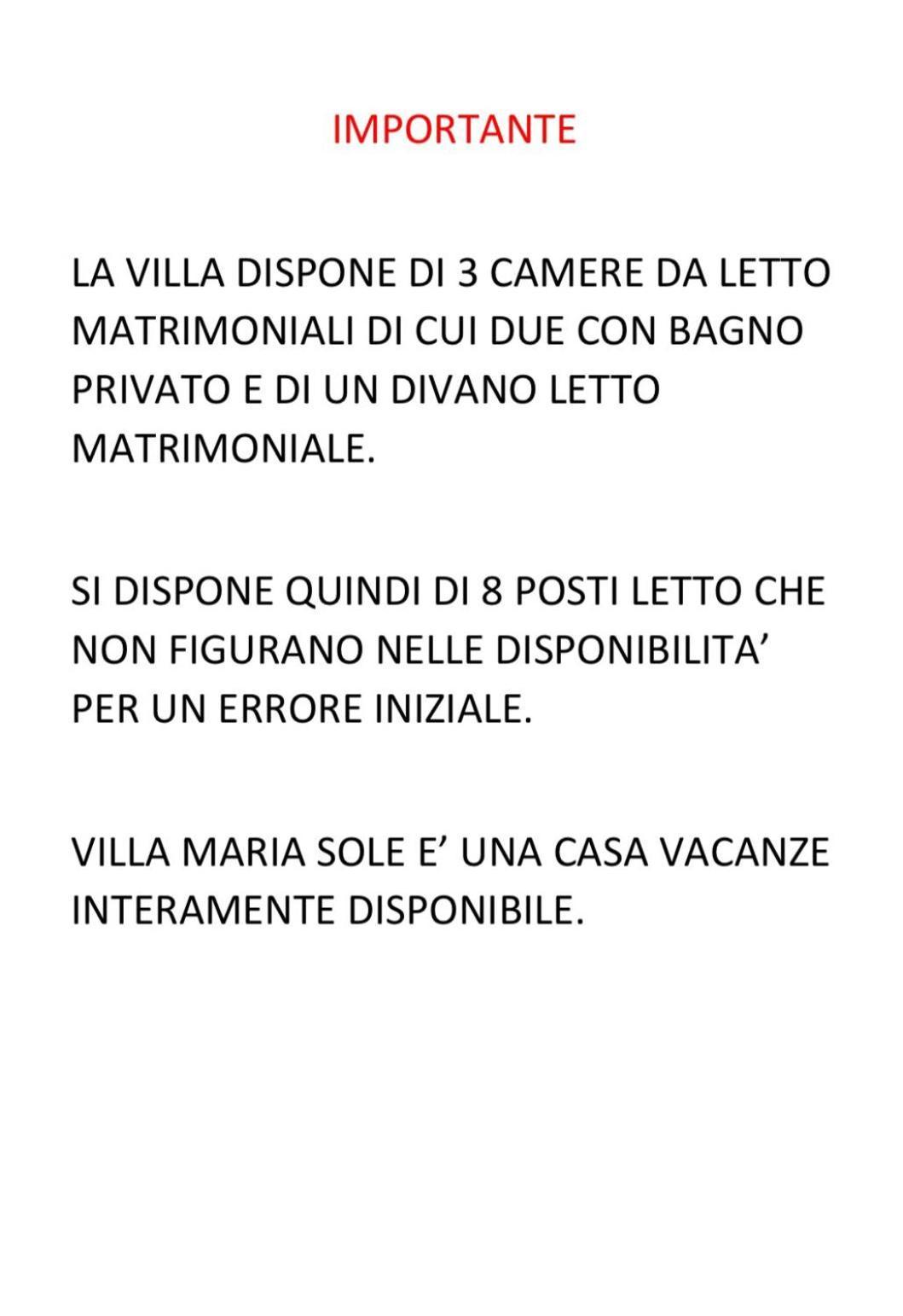 Villa Maria Sole Scafati Exteriör bild